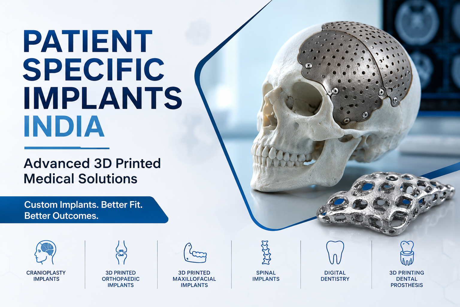 Patient Specific Implants India - 3D Printed Medical Solutions